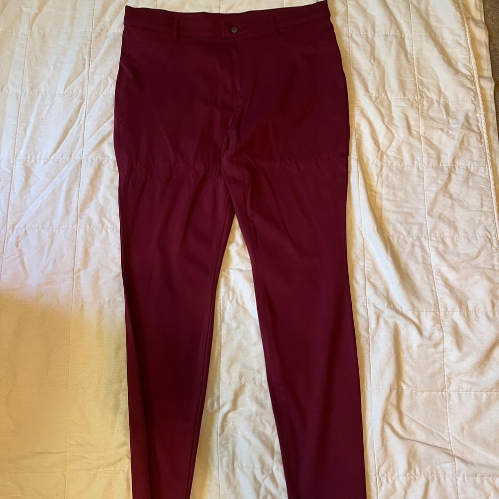 Red pants